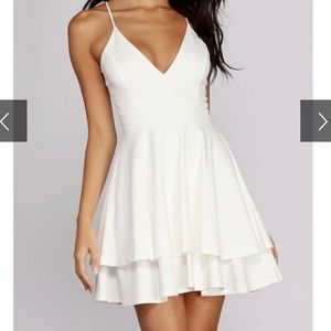 Windsor white lace dress